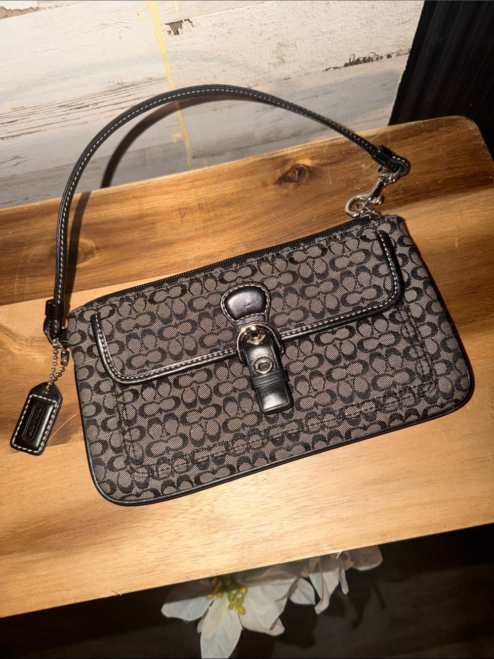 Y2K coach Soho wristlet